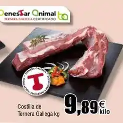 FROIZ Gallega - costilla de ternera oferta
