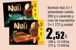 FROIZ Nuii - bombón almendrado vainilla o caramelo y nuez de macadamia oferta