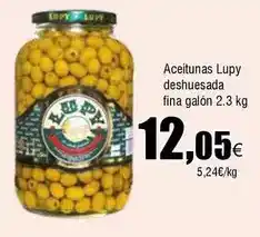FROIZ Lupy - aceitunas deshuesada fina galon oferta