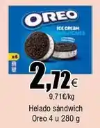 FROIZ Oreo - helado sandwich oferta