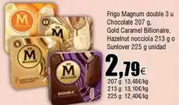 FROIZ Magnum - frigo double 3 u chocolate oferta