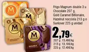 FROIZ Magnum - frigo double 3 u chocolate oferta