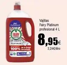 FROIZ Fairy - vajillas platinum profesional oferta