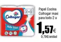 FROIZ Colhogar - papel cocina maxi para todo oferta