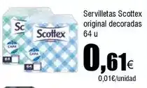 FROIZ Scottex - servilletas original decoradas oferta