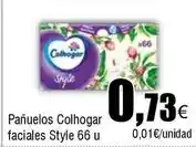 FROIZ Colhogar - pañuelos folhogar faciales style 66u oferta