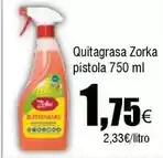 FROIZ Zorka - quitagrasa pistola oferta