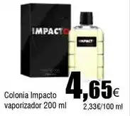 FROIZ Impacto - colonia vaporizador oferta