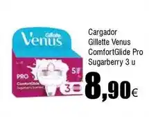 FROIZ Venus - cargador gillette comfortglide pro sugarberry 3 u oferta
