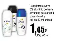 FROIZ Dove - desodorante oferta