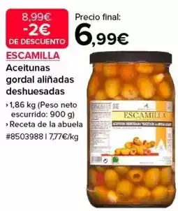 Costco Escamilla - aceitunas gordal aliñadas deshuesadas oferta