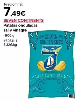 Costco Seven - patatas onduladas sal y vinagre oferta