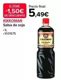 Costco Kikkoman - salsa de soja oferta