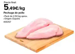 Costco Origen - pechuga de pollo oferta