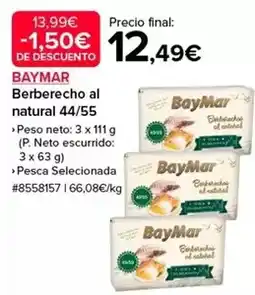 Costco Baymar - berberecho al natural oferta