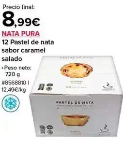 Costco 12 pastel de nata sabor caramel salado oferta