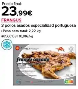 Costco Total - 3 pollos asados especialidad portuguesa oferta