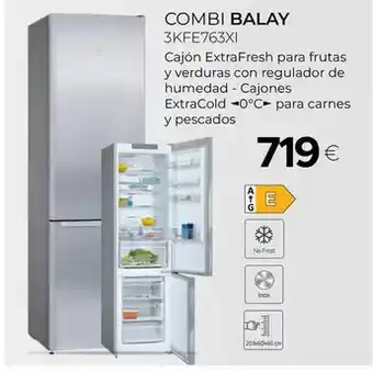 Tien 21 Balay - combi 3kfe763xi oferta