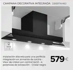 Tien 21 Campana decorativa integrada dbb97am60 oferta