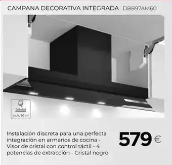 Tien 21 Campana decorativa integrada dbb97am60 oferta