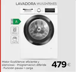 Tien 21 Bosch - lavadora wuu24t64es oferta