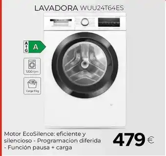 Tien 21 Bosch - lavadora wuu24t64es oferta