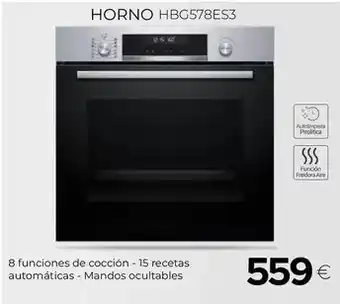 Tien 21 Bosch - horno hbg578es3 oferta