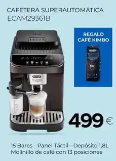 Tien 21 De'longhi - cafetera superautomatica ecam29361b oferta