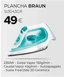 Tien 21 Braun - plancha si3043gr oferta