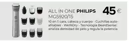Tien 21 Philips - all in one mg5920/15 oferta