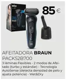 Tien 21 Braun - afeitadora pack52b700 oferta