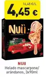 Hiperber Nuii - helado mascarpone oferta
