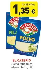 Hiperber El caserío - queso rallado en polvo o filatto oferta