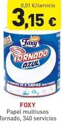 Hiperber Foxy - papel multiusos tornado oferta