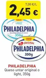 Hiperber Philadelphia - queso untar original o light oferta