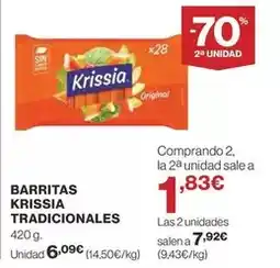 Supercor Krissia - barritas tradicionales oferta