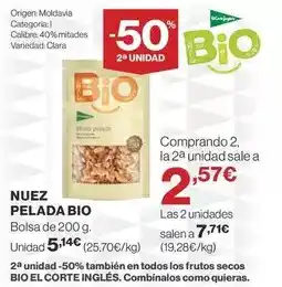 Supercor Origen - nuez pelada bio oferta
