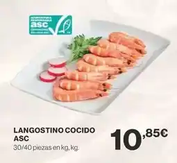 Supercor Langostino cocido asc oferta
