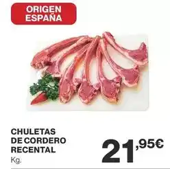 Supercor Origen - chuletas de cordero oferta