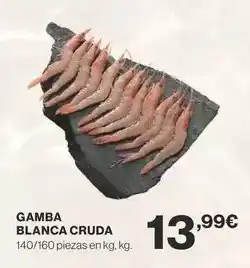 Supercor Gamba blanca cruda oferta