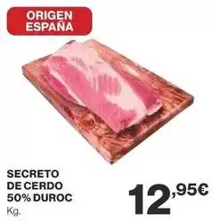 Supercor Origen - secreto de cerdo 50% duroc oferta