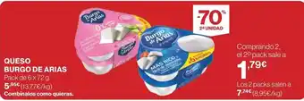 Supercor Burgo de arias - queso oferta
