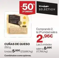 Supercor Cuñas de queso oferta