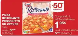 Supercor Dr oetker - pizza ristorante prosciutto oferta