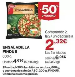 Supercor Findus - ensaladilla oferta