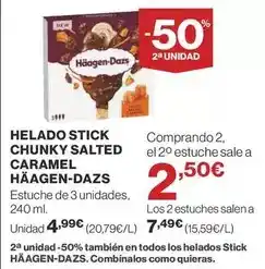 Supercor Häagen-dazs - stick oferta