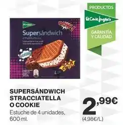 Supercor Supesándwich stracciatella oferta
