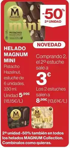 Supercor Magnum - helado mini oferta