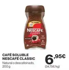 Supercor Nescafé - café soluble classic oferta