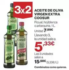 Supercor Coosur - aceite de oliva virgen extra oferta